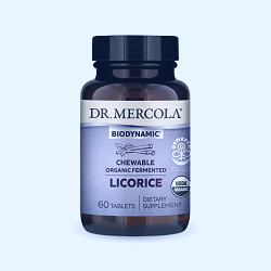 Dr. Mercola® Biodynamic® Organice Fermented Chewable Licorice, 60 ct - Jay  C Food Stores